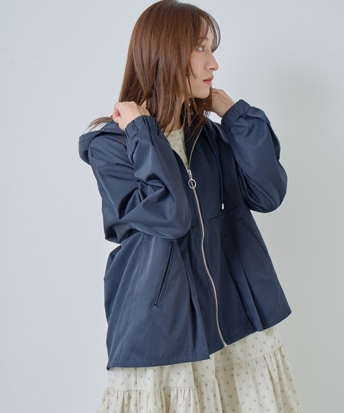 Kelen(ケレン)の「「KELEN / ケレン」ウエストタックデザインフードジャケット(その他アウター・レディース・カーキ/ベージュ/ネイビー・S/M)」の22枚目の写真