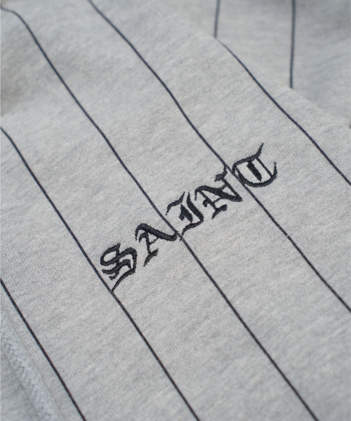 SAINTPAIN(セイントペイン)の「SP バーティカルストライプフードジップアップメランジグレー(パーカー・レディース・その他・MEDIUM/LARGE)」の5枚目の写真