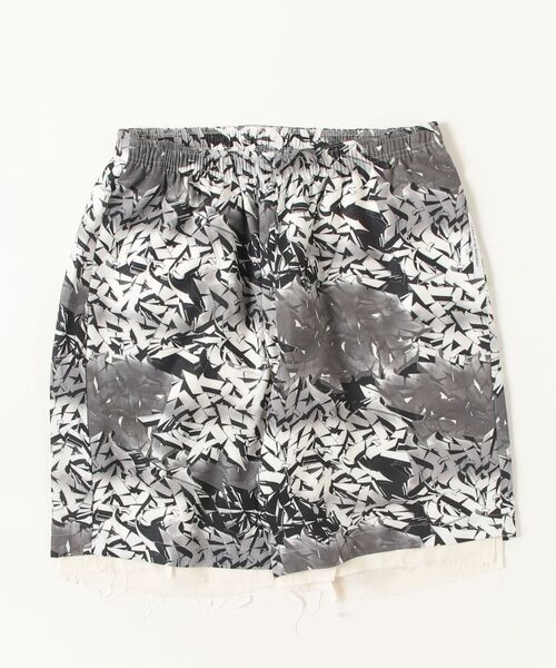 ONE DAY KMC （ワンデイケーエムシー）の「Children of the discordance / PERSONAL DATA PRINTED SHORT PANTS H / COTDPT-343H（チノパンツ・メンズ・ベージュ/ブラック/その他・2/3）」の2枚目の写真
