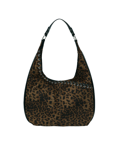 YEOMIMの「medium slash hobo bag (leopard)(ショルダーバッグ・レディース・その他・FREE)」の2枚目の写真