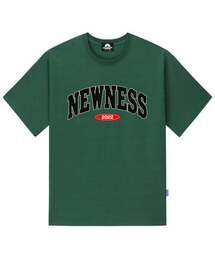 NEWNESS VARSITY LOGO Tシャツ - グリーン