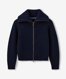 ボリュームレグランニット集業_ネイビー