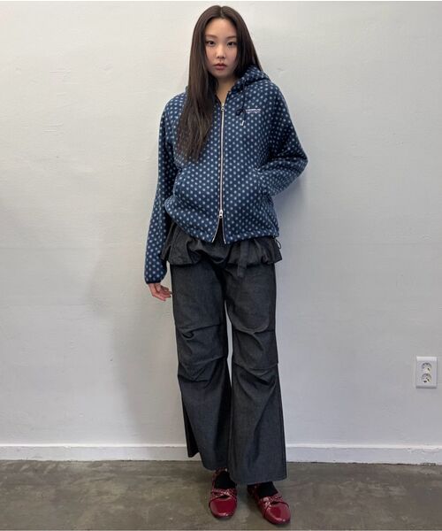 LUVISTRUE(ラヴイズトゥルー)の「GT FLEECE JACKET(NAVY)(その他アウター・レディース・その他・FREE)」の7枚目の写真