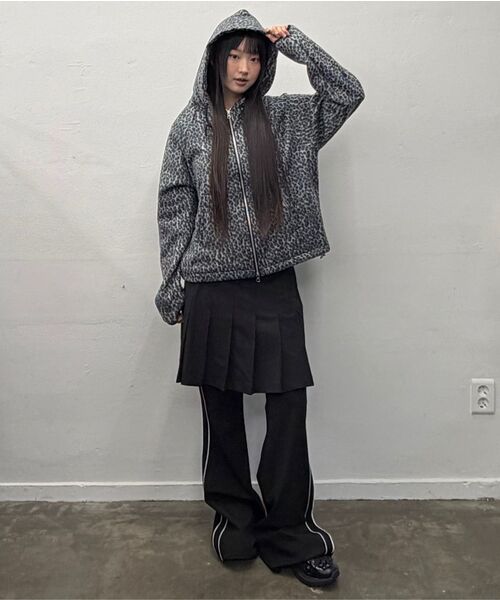 LUVISTRUE(ラヴイズトゥルー)の「GT FLEECE JACKET(NAVY)(その他アウター・レディース・その他・FREE)」の9枚目の写真
