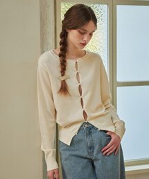 Open Hook cardigan (Ivory)