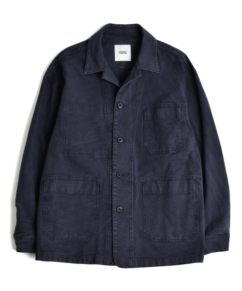 GARDEN EXPRESS(ガーデンエクスプレス)の「Gardener work jacket (navy)(デニムジャケット・メンズ・その他・LARGE/X-LARGE)」の2枚目の写真
