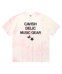 Cavish（カビシ）の「DELIC DYED SS TEE PINK(CV2FMUT510A)（Tシャツ/カットソー）」