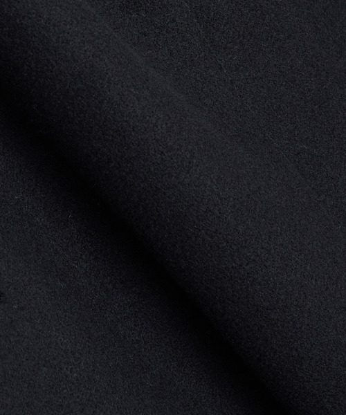 MEN'S MELROSE（メンズメルローズ）の「ジャージーメルトン スタンドショートコート（カバーオール・メンズ・ライトブラウン/グレイッシュベージュ/ネイビー・2/3/4/5）」の18枚目の写真