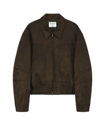 EYEUNDERSTAND（アイアンダスタンド）の「スエードウェスタンラインジャケット(ブラウン)（MA-1）」