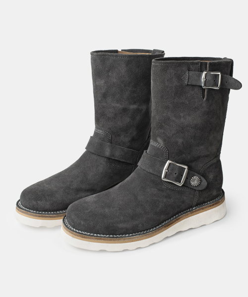 COLOR COLLA（カラコラ）の「60078 SBK FLOWER COIN BOOTS（ブーツ・レディース・その他・24cm/25cm/26cm/28cm/29cm）」の2枚目の写真