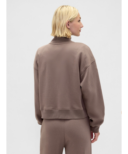 GAP(ギャップ)の「ヴィンテージソフト Gap1969ロゴ ハーフジップ プルオーバー(スウェット・レディース・ブラック/ライトブルー/ブラウン/ピンク/グレー・XS/XXS/XL/L/M/S)」の8枚目の写真