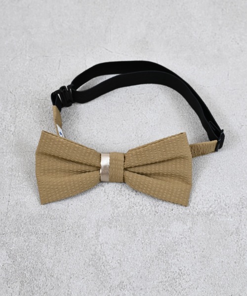 MARKEY'S（マーキーズ）の「ポリサッカー蝶ネクタイ（蝶ネクタイ・キッズ・ベージュ/ブラック・FREE）」の6枚目の写真