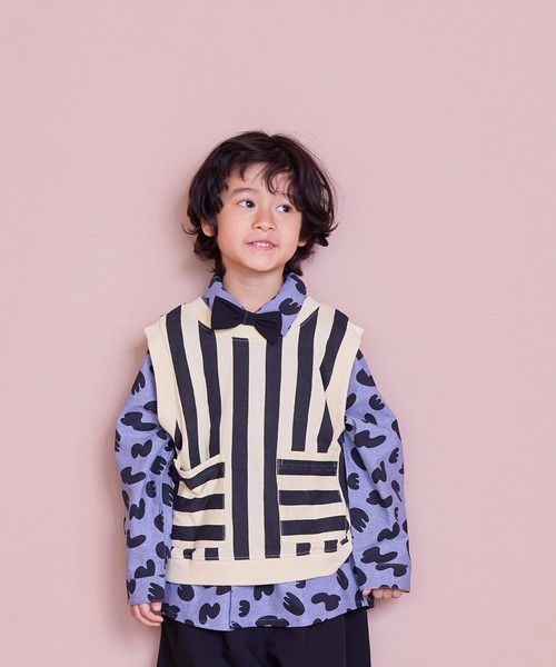 MARKEY'S（マーキーズ）の「ポリサッカー蝶ネクタイ（蝶ネクタイ・キッズ・ベージュ/ブラック・FREE）」の16枚目の写真