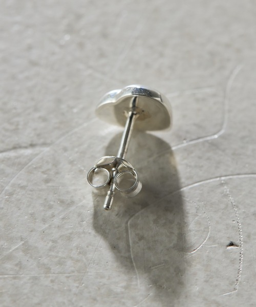 COLLAGE GALLARDAGALANTE（コラージュガリャルダガランテ）の「Sivelle./Silver925ハートピアス（ピアス（両耳用）・レディース・シルバー・FREE）」の7枚目の写真