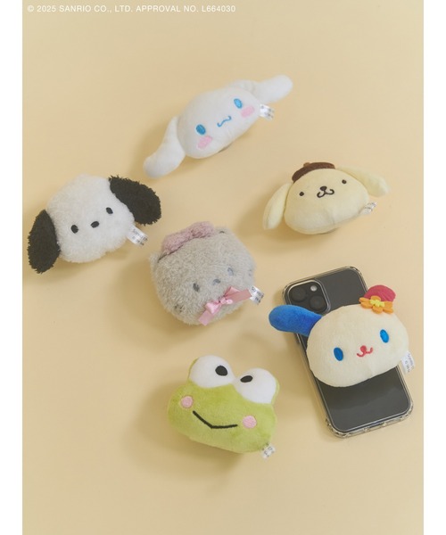 セール】もこもこけろけろけろっぴスマホグリップ（スマホグッズ