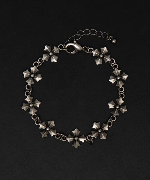 WEGO(ウィゴー)の「WEGO/クロスチェーンブレス(ブレスレット・メンズ・その他2/その他1・FREE)」の2枚目の写真