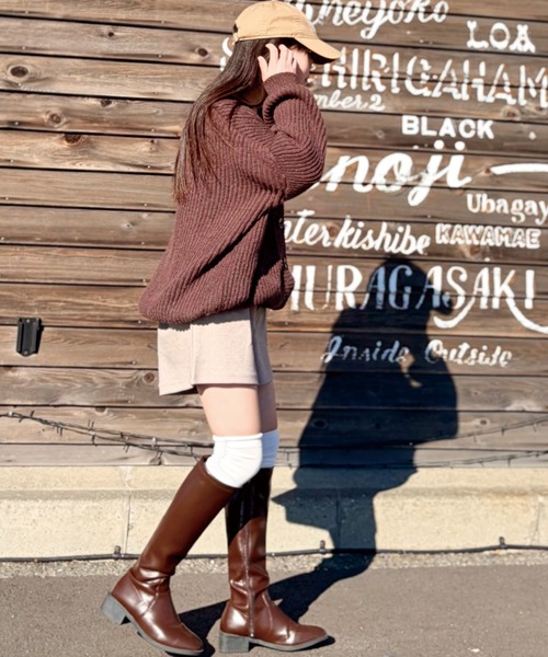 ADDITION STORE(アディションストア)の「【フルシーズン使える】ハイウエスト ショートパンツ / high-waisted shorts / asknn(スラックス・レディース・ベージュ/ブラック・SMALL/LARGE/MEDIUM)」の7枚目の写真