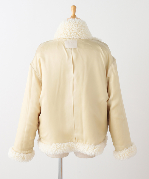 plage（プラージュ）の「minou furly コート（その他アウター・レディース・ホワイト・FREE）」の10枚目の写真