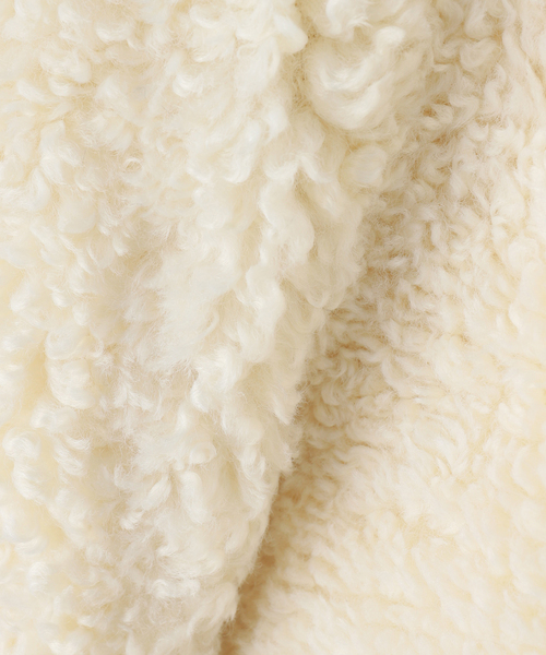 plage（プラージュ）の「minou furly コート（その他アウター・レディース・ホワイト・FREE）」の12枚目の写真