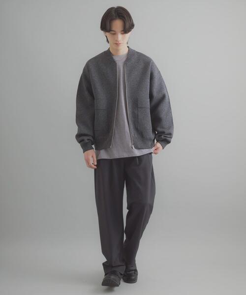 SENSE OF PLACE by URBAN RESEARCH(センスオブプレイスバイアーバンリサーチ)の「ダブルタックテーパードパンツ(その他パンツ・メンズ・ライトベージュ/ブラック/チャコールグレー・X-LARGE/MEDIUM/LARGE/SMALL)」の20枚目の写真
