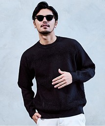 BENUSTA（ベヌスタ）の「『BENUSTA/ベヌスタ』ジグザグデザインニット【Y】【CN】（ニット/セーター）」