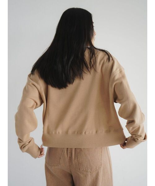 FIKA.(フィーカ)の「Pancake print sweatshirt(スウェット・レディース・ライトグレー/ブラウン/ライトブルー・MEDIUM)」の15枚目の写真