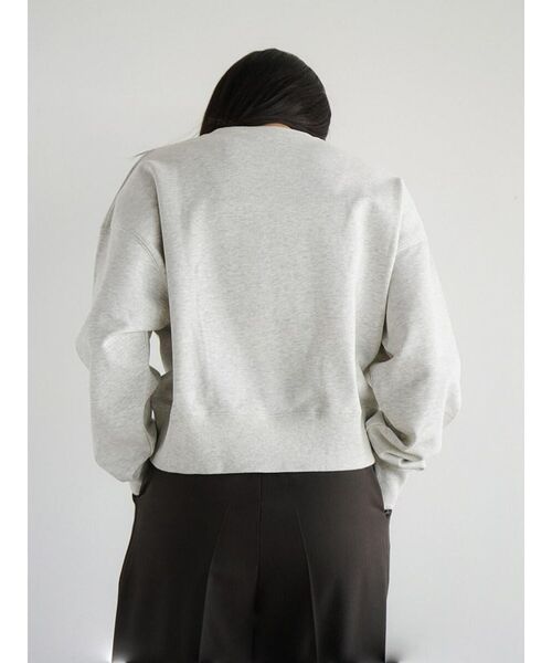 FIKA.(フィーカ)の「Pancake print sweatshirt(スウェット・レディース・ライトグレー/ブラウン/ライトブルー・MEDIUM)」の22枚目の写真