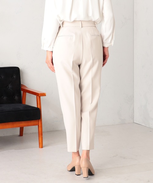 GALLORIA（ギャローリア）の「【セットアップで着られる】キレメクテーパードパンツ（その他パンツ・レディース・ネイビー/ブラック/ライトベージュ・L/LL/M/S）」の11枚目の写真