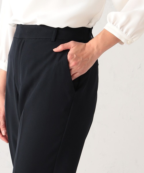 GALLORIA（ギャローリア）の「【セットアップで着られる】キレメクテーパードパンツ（その他パンツ・レディース・ネイビー/ブラック/ライトベージュ・L/LL/M/S）」の15枚目の写真