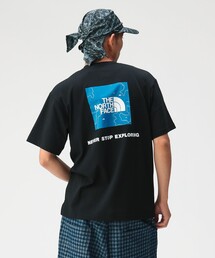 THE NORTH FACE | THE NORTH FACE / S/S Back Square Traverse Logo Tee(Tシャツ/カットソー)