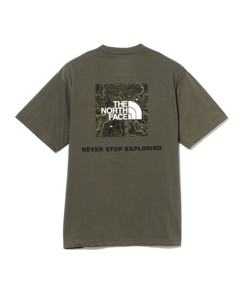 THE NORTH FACE(ザノースフェイス)の「THE NORTH FACE / S/S Back Square Traverse Logo Tee(Tシャツ/カットソー・メンズ・オリーブ/ブラック/ホワイト・MEDIUM/SMALL/X-LARGE/LARGE)」の20枚目の写真