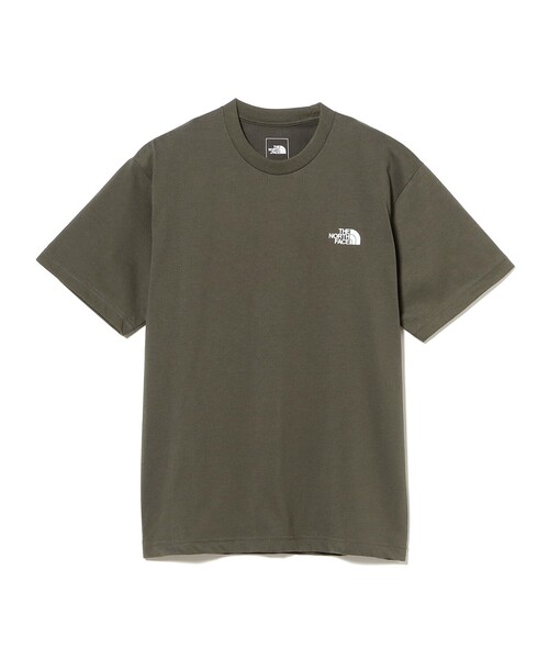 THE NORTH FACE(ザノースフェイス)の「THE NORTH FACE / S/S Back Square Traverse Logo Tee(Tシャツ/カットソー・メンズ・オリーブ/ブラック/ホワイト・MEDIUM/SMALL/X-LARGE/LARGE)」の21枚目の写真