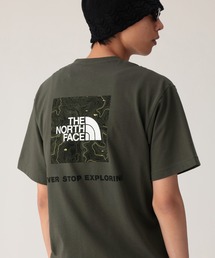 THE NORTH FACE(�U�m�[�X�t�F�C�X)��THE NORTH FACE / S/S Back Square Traverse Logo Tee(T�V���c/�J�b�g�\�[)