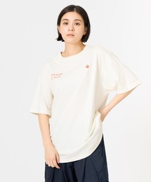 【le coq sportif/ルコック】バックプリント吸水速乾半袖Tシャツ