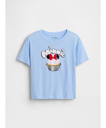 GAP（ギャップ）の「GapKids × ディズニー オーバーサイズ フリッピー変身スパンコール グラフィックTシャツ（Tシャツ/カットソー）」