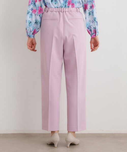 LAURA ASHLEY(ローラアシュレイ)の「【洗える/ウエストゴム仕様】カラーストレートパンツ(その他パンツ・レディース・オフホワイト/ピンク/ネイビー・38/40)」の18枚目の写真