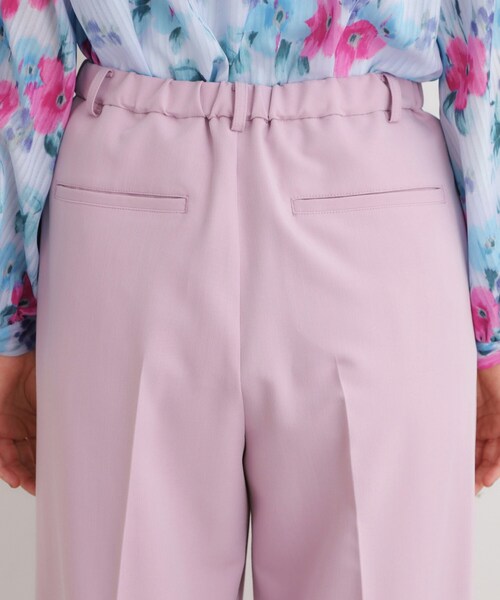 LAURA ASHLEY(ローラアシュレイ)の「【洗える/ウエストゴム仕様】カラーストレートパンツ(その他パンツ・レディース・オフホワイト/ピンク/ネイビー・38/40)」の20枚目の写真