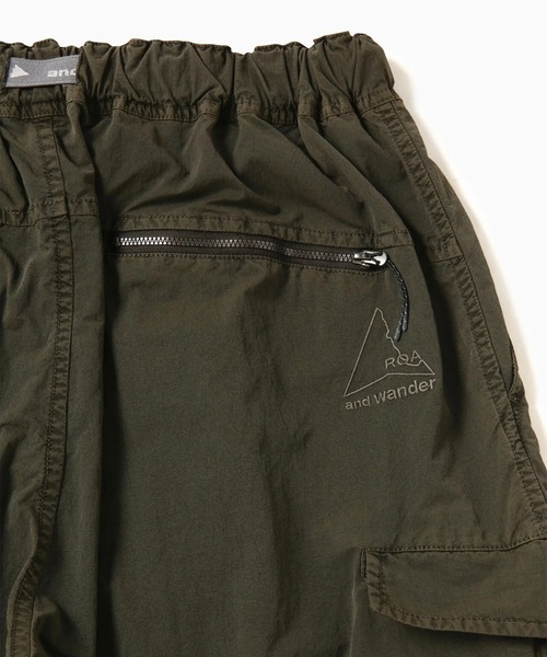 and wander（アンドワンダー）の「【and wander】ROA garment dye nylon pants（その他パンツ・メンズ・ブラック/ダークグレー・M/L）」の13枚目の写真