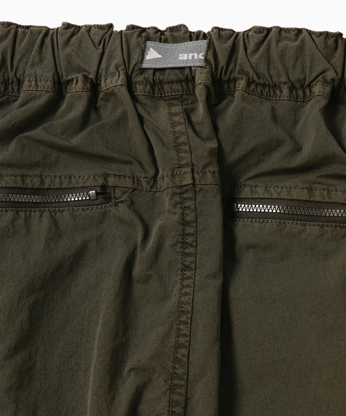 and wander（アンドワンダー）の「【and wander】ROA garment dye nylon pants（その他パンツ・メンズ・ブラック/ダークグレー・M/L）」の14枚目の写真