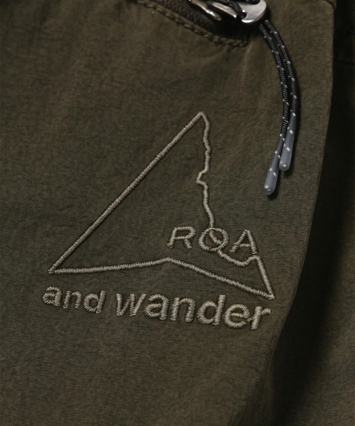 and wander（アンドワンダー）の「【and wander】ROA garment dye nylon pants（その他パンツ・メンズ・ブラック/ダークグレー・M/L）」の15枚目の写真