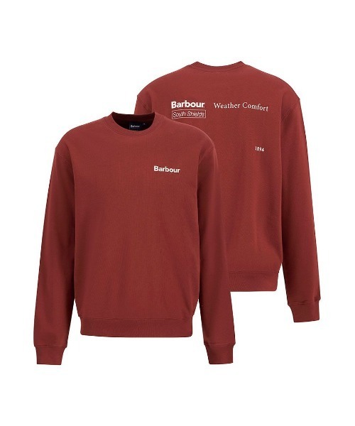 Barbour(バブアー)の「Firbank クルーネック スウェット(スウェット・メンズ・ブラック/レッド・SMALL/MEDIUM/LARGE)」の13枚目の写真