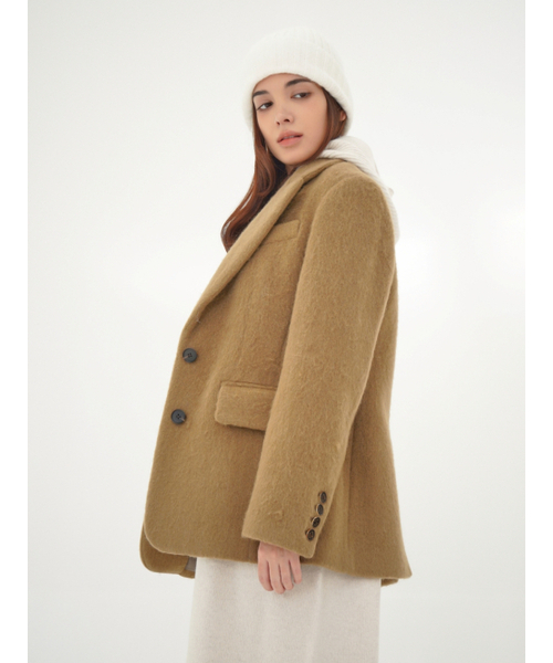 ACUD(アクド)の「Alpaca Fur Jacket Coat _Beige(その他アウター・レディース・ベージュ・M/S)」の2枚目の写真