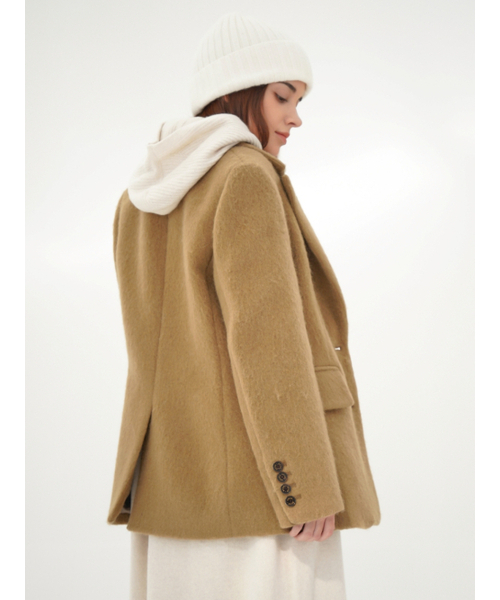 ACUD(アクド)の「Alpaca Fur Jacket Coat _Beige(その他アウター・レディース・ベージュ・M/S)」の3枚目の写真