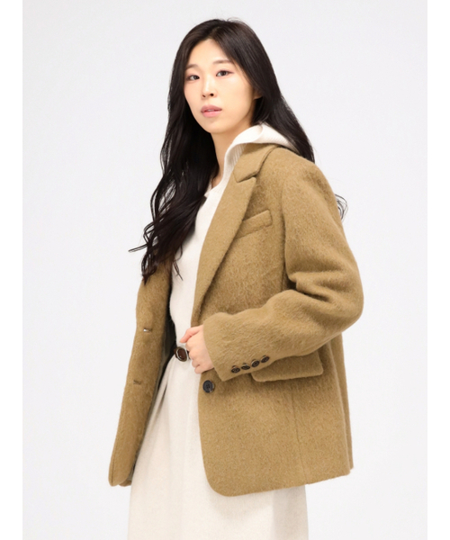 ACUD(アクド)の「Alpaca Fur Jacket Coat _Beige(その他アウター・レディース・ベージュ・M/S)」の5枚目の写真