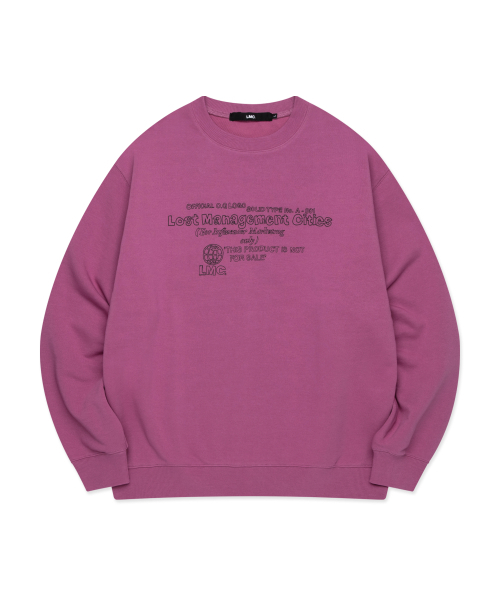 LMCの「FN OG DOODLE SWEATSHIRT pink(スウェット・レディース・その他・S/M/L/XL)」の1枚目の写真