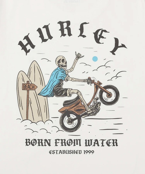 Hurley (ハーレー)の「Hurley/ハーレー 半袖 Tシャツ MCSS261021(Tシャツ/カットソー・メンズ・ブラック/ホワイト・S/M/L)」の6枚目の写真