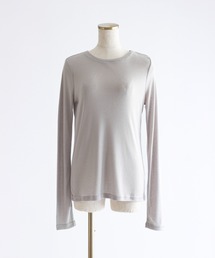 Sheer Boat-Neck Pullover
