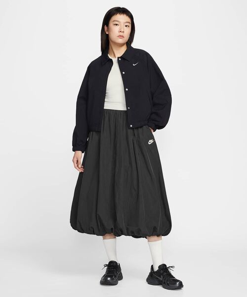 NIKE（ナイキ）の「ナイキ スポーツウェア ウィンドランナー ウィメンズスカート / Nike Sportswear Windrunner Women's Skirt IM7451-011 Black（スカート・レディース・ブラック・XS/XL/S/M/L）」の6枚目の写真