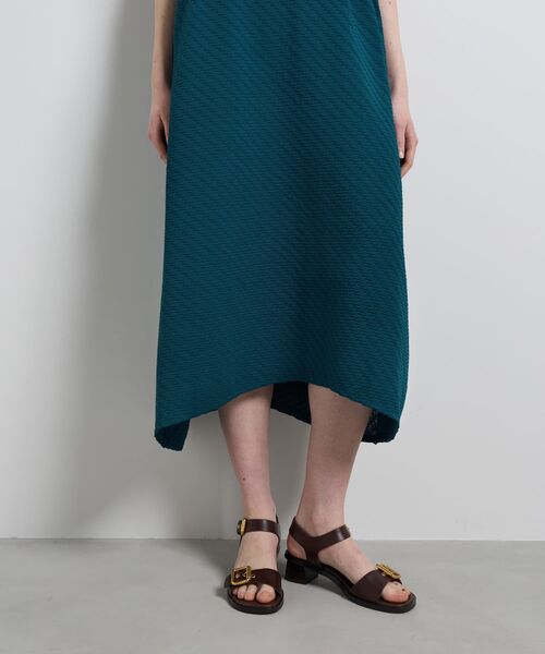 LANVIN en Bleu(ランバンオンブルー)の「ジャガードニットフレアワンピース(ワンピース・レディース・ブラック/ピンク/ブルー・38)」の8枚目の写真