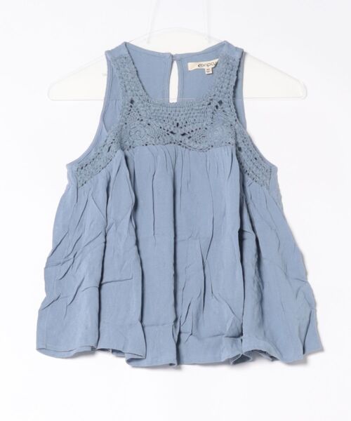 rip curl(リップカール)の「【RIPCURL(リップカール)】ALIRA TOP キャミソール タンクトップ ノースリーブ(タンクトップ・レディース・ブルー・X-SMALL/MEDIUM)」の3枚目の写真